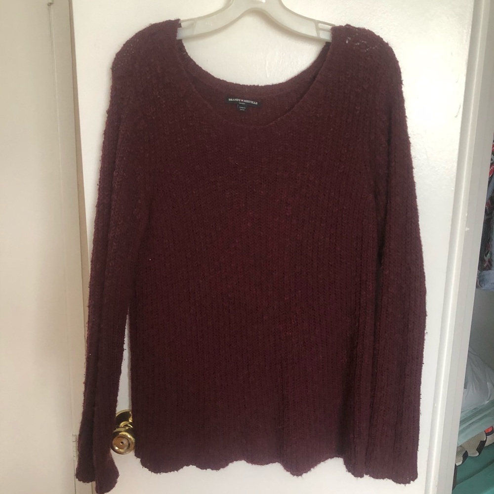 Maroon Sweater